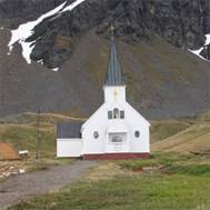 0996 Antarctica - Grytviken - Church