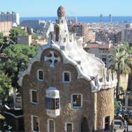 334 Barcelona - Park Guell Entrance